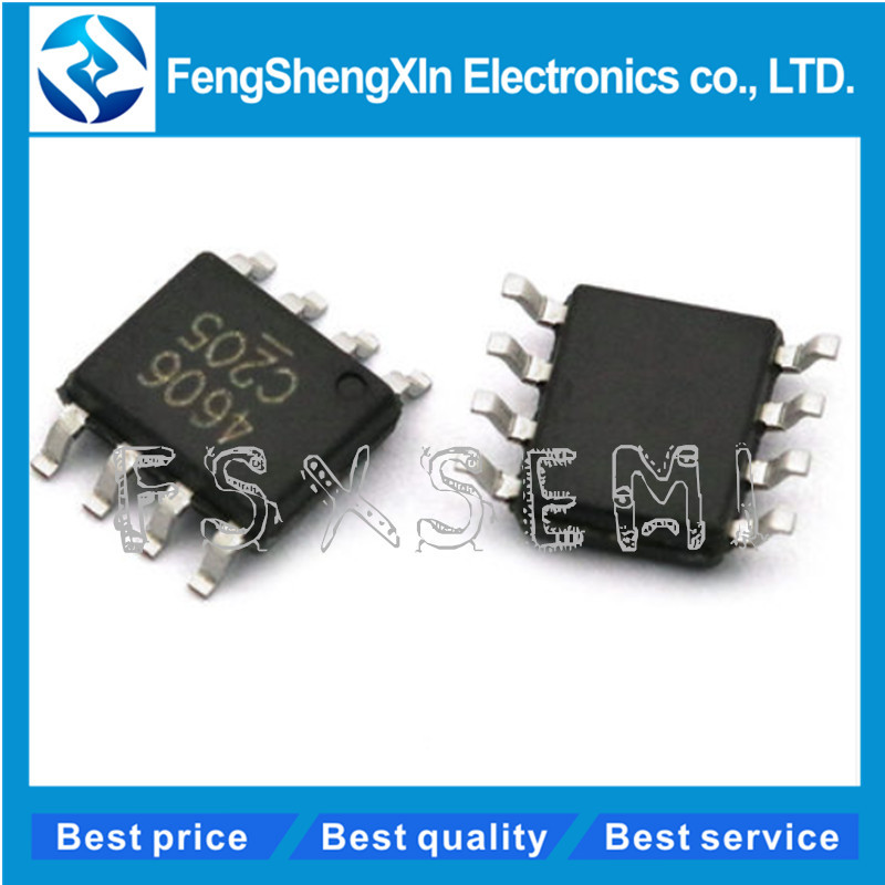 100 Cái / lô AO4606 A04606 4606 MOSFET SOP-8