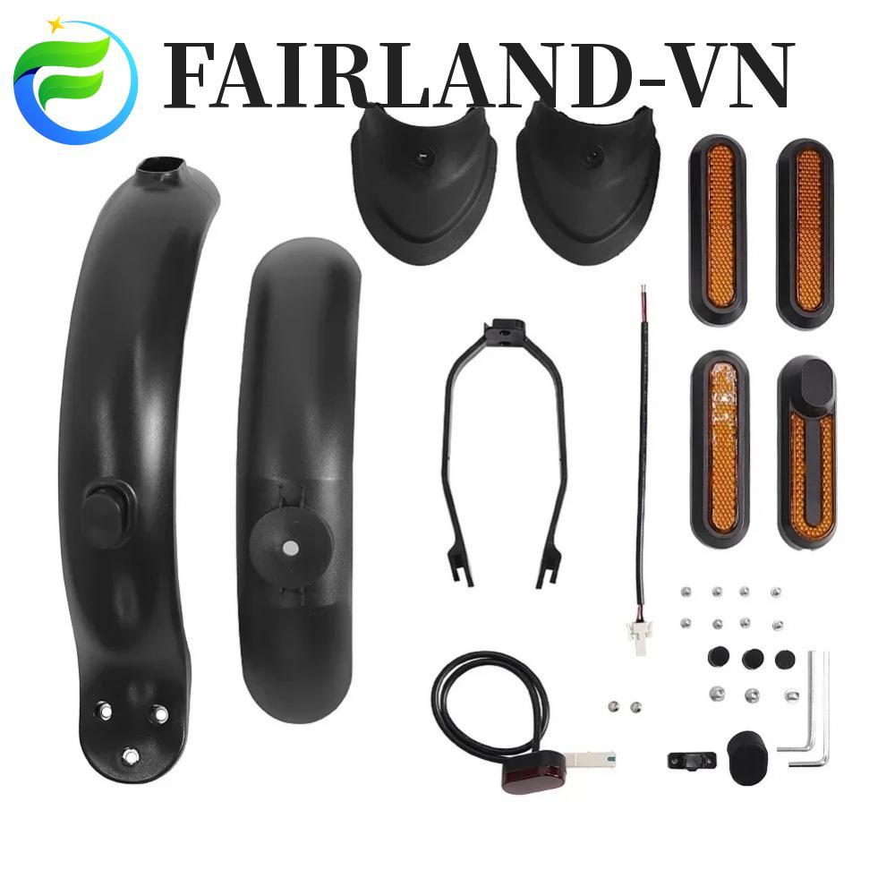 [FAIRLAND]For M365 Scooter Mudguard Kit Includes Bracket for Tail Light Mounting ABS