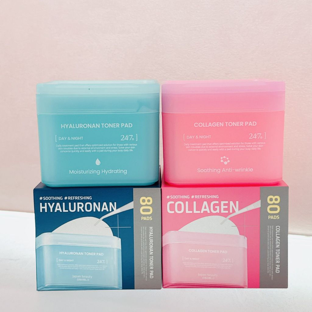 TB Spot Goods#Collagen cotton pads soothe, repair, hydrate, and moisturize. Korean pre-makeup wet co
