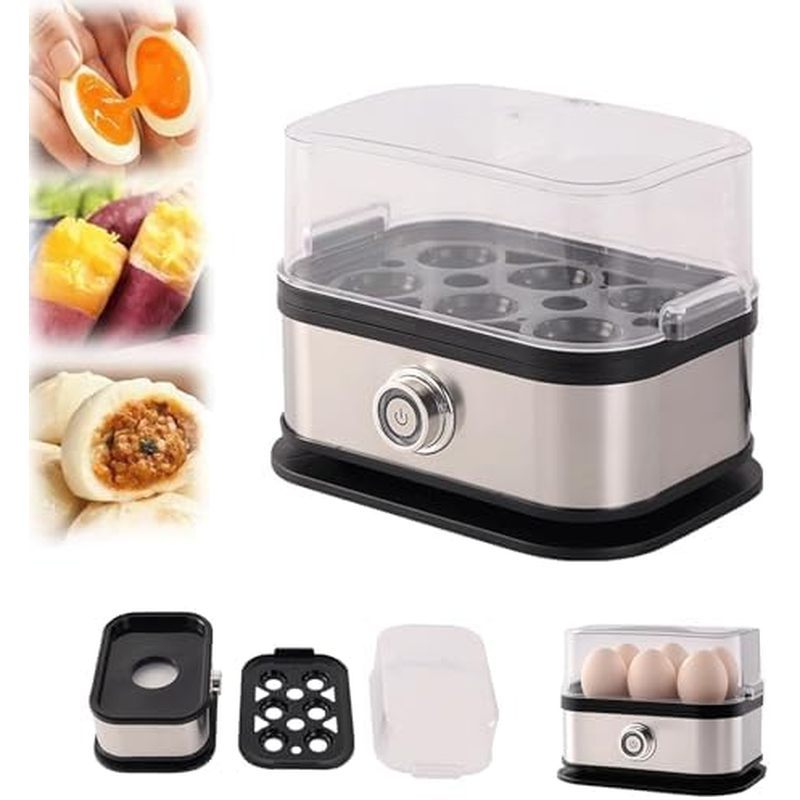 Sunny Side Master Egg Cooker Electric Smart Stainless Steel Egg Boiler Multi-Functional Automatic Sh
