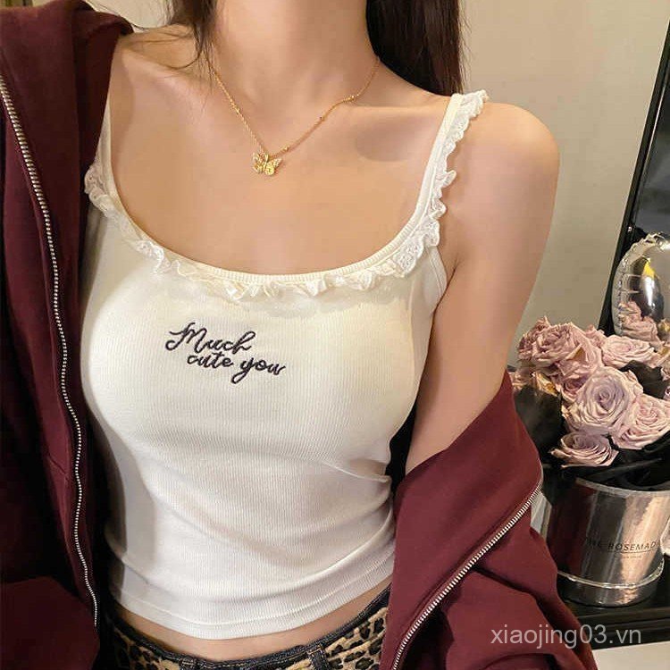Áo Vest Ren Sugar & Spice màu xanh, form slimfit có miếng lót ngực