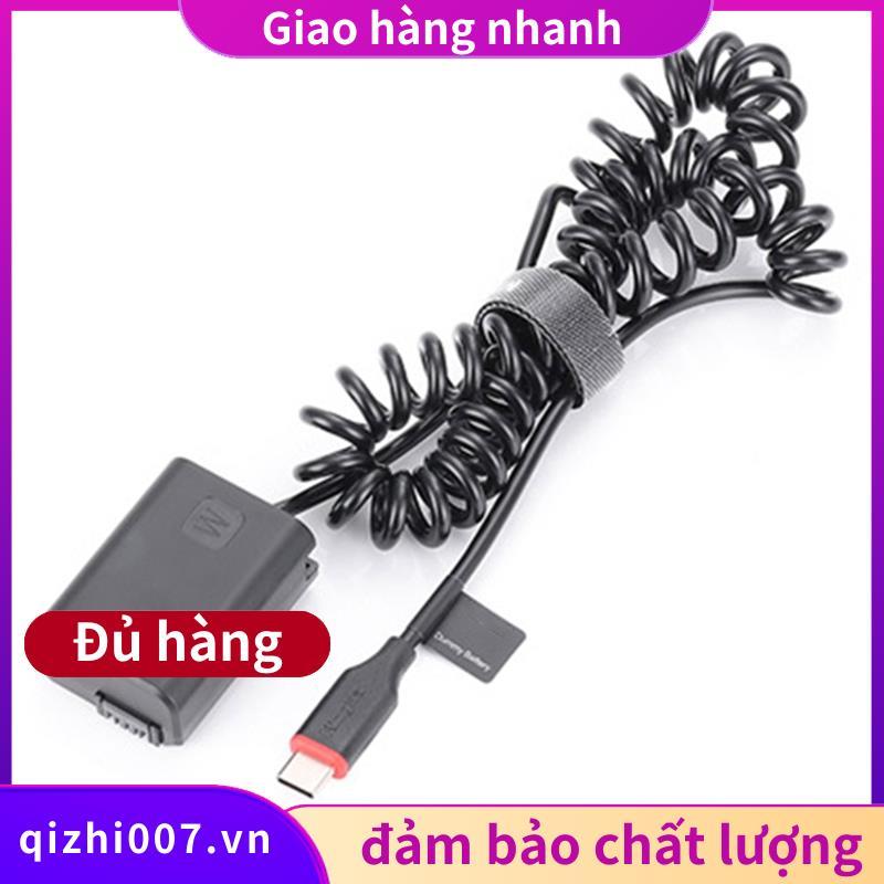 Pin giả NP-FW50 Bộ chuyển đổi AC nguồn DC AC-PW20 cho Alpha A6400 ILCE-6400 6500 6300 6000 5100 Came