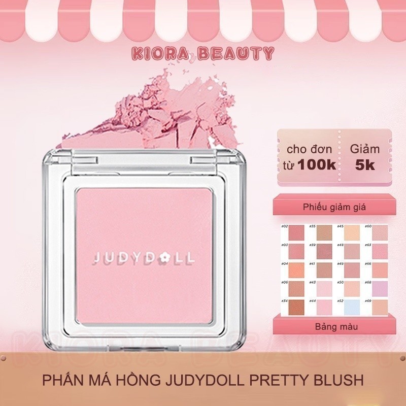 JD Blush 2g – Má Hồng Tự Nhiên, Dễ Tán, Kết Cấu Mịn