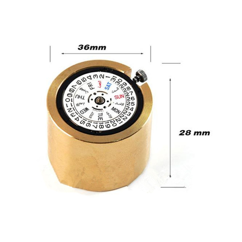 Đồng hồ chuyển động Giá đỡ đồng hồ Đồng thau cho phong trào Seiko 7S26 7S36 NH35A NH36A