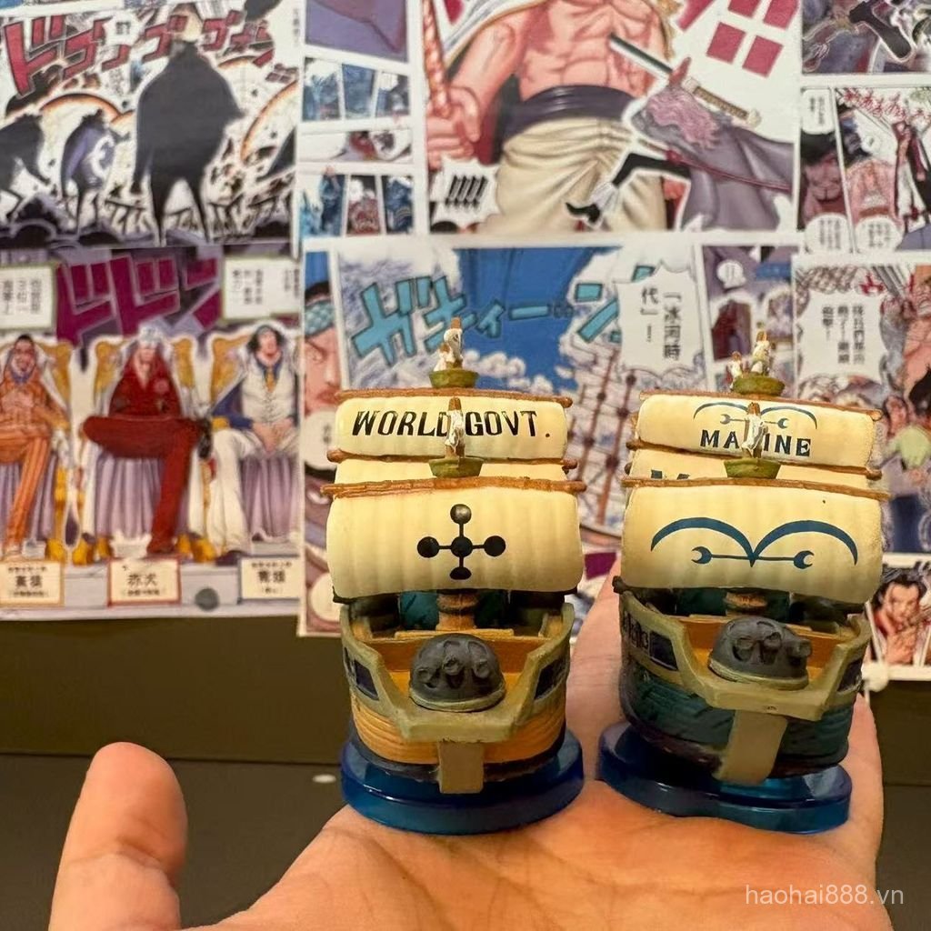 One Piece WCF Marlin Vatican Warship Hình 96 Studio Tùy Chỉnh Tàu Hải Quân Hàng Đầu Cảnh Chiến Tranh