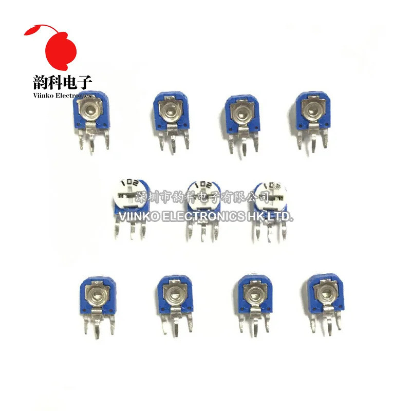 20 chiếc RM063 RM-063 100 200 500 1K 2K 5K 10K 20K 50K 100K 200K 500K 1M ohm Tông đơ Máy đo áp suất 