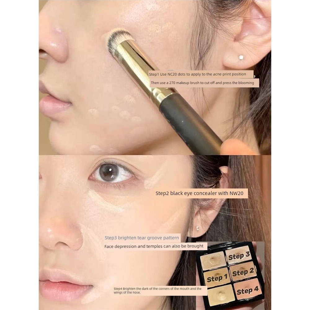 che khuyết the saem che khuyết điểm the saem Kem che khuyết điểm siêu mạnh Điểm che mặt Vòng tròn tố