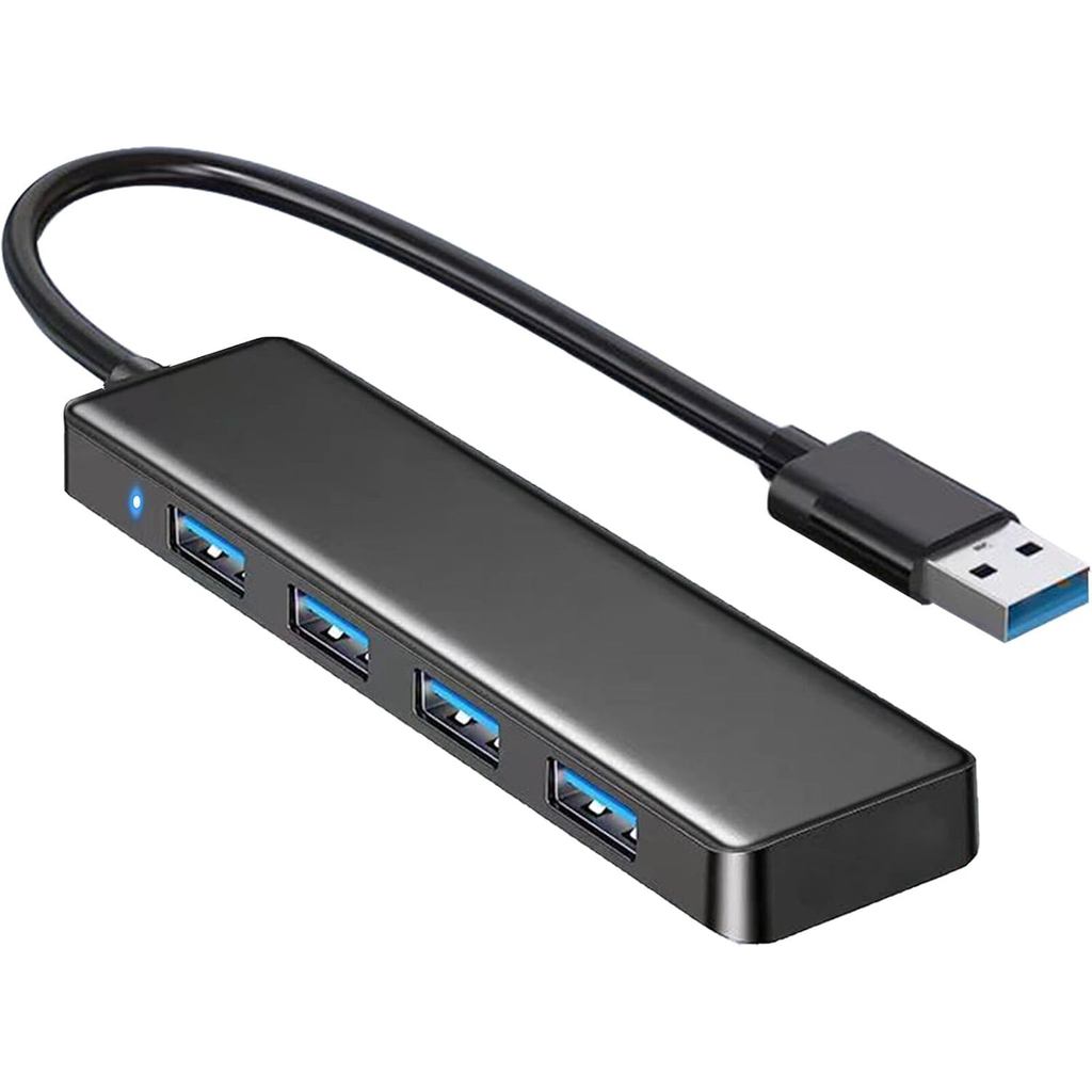 Hub USB 3.0, Bộ chia USB Hub 4 cổng VIENON Bộ mở rộng USB cho máy tính xách tay, Xbox, Ổ đĩa Flash, 