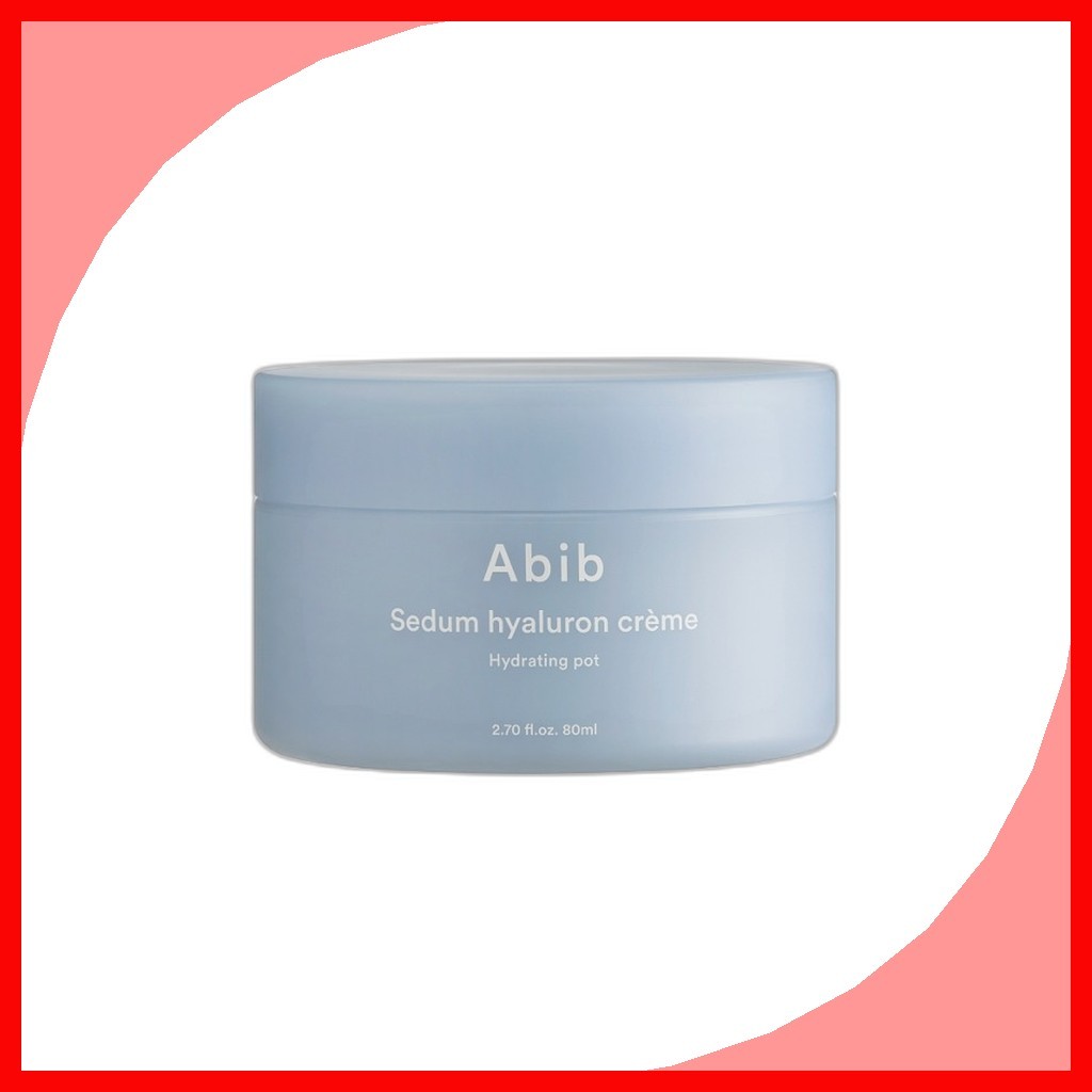 [Abib] Chậu dưỡng ẩm Sedum Hyaluron Creme 80ml / Creme Hàn Quốc / Công thức nhẹ / Chính hãng 100% củ