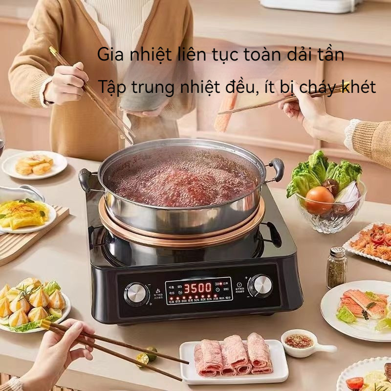 Bếp từ lõm sâu công suất cao gia đình. Bếp đa chức năng tiết kiệm năng lượng-induction stove