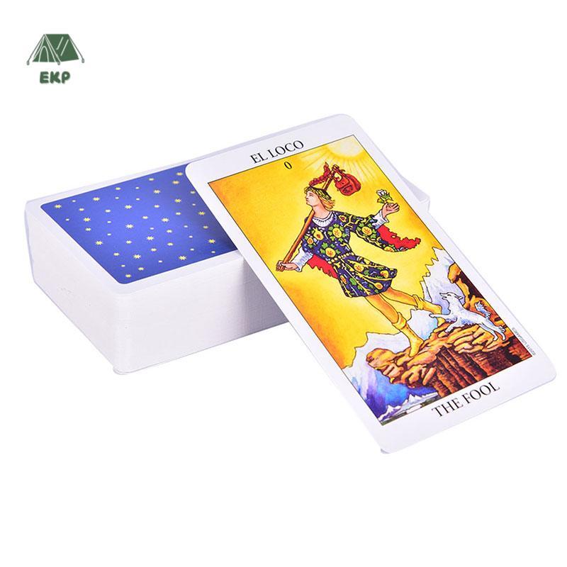 [EKP] Phiên bản tiếng Anh Tây Ban Nha Rider Wait de bói toán số phận chơi bài Tốt
