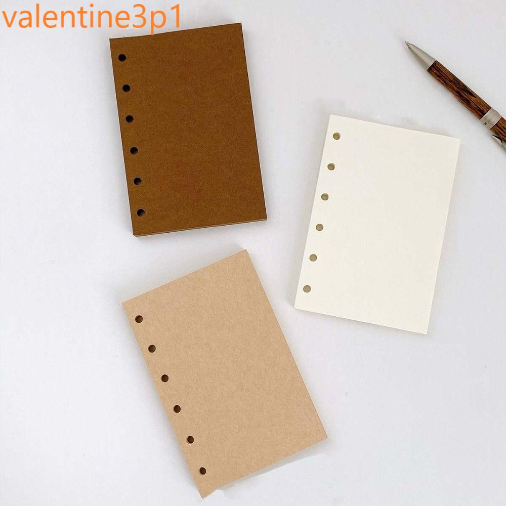 Giấy refill sổ tay STYRX A7, giấy sổ còng 50 tờ, giấy văn phòng phẩm, ruột sổ binder A7