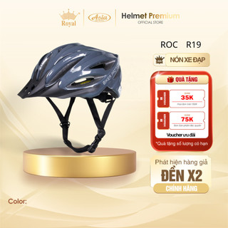 Nón Bảo Hiểm Xe Đạp ROC R19 - Thể Thao, Thoáng Mát Da Đầu, Bảo Hành Chỉnh Hãng 12 Tháng
