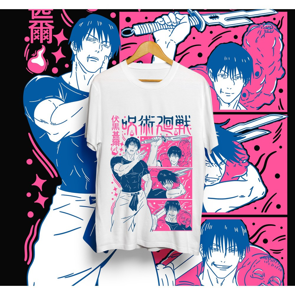 Áo thun Fushiguro Tojiro Jujutsu Kaisen Thích hợp cho nam và nữ.
