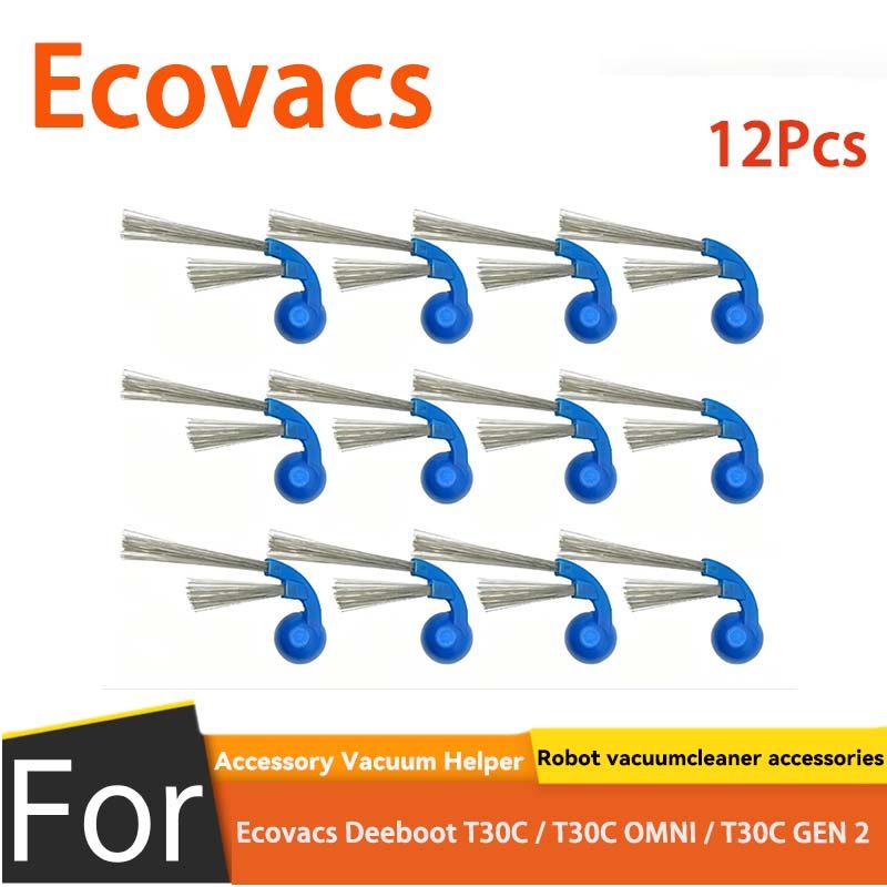 Dành cho (Ecovacs Deeboot T30C / T30C OMNI / T30C GEN 2) Phụ kiện bàn chải bên (15 CÁI)