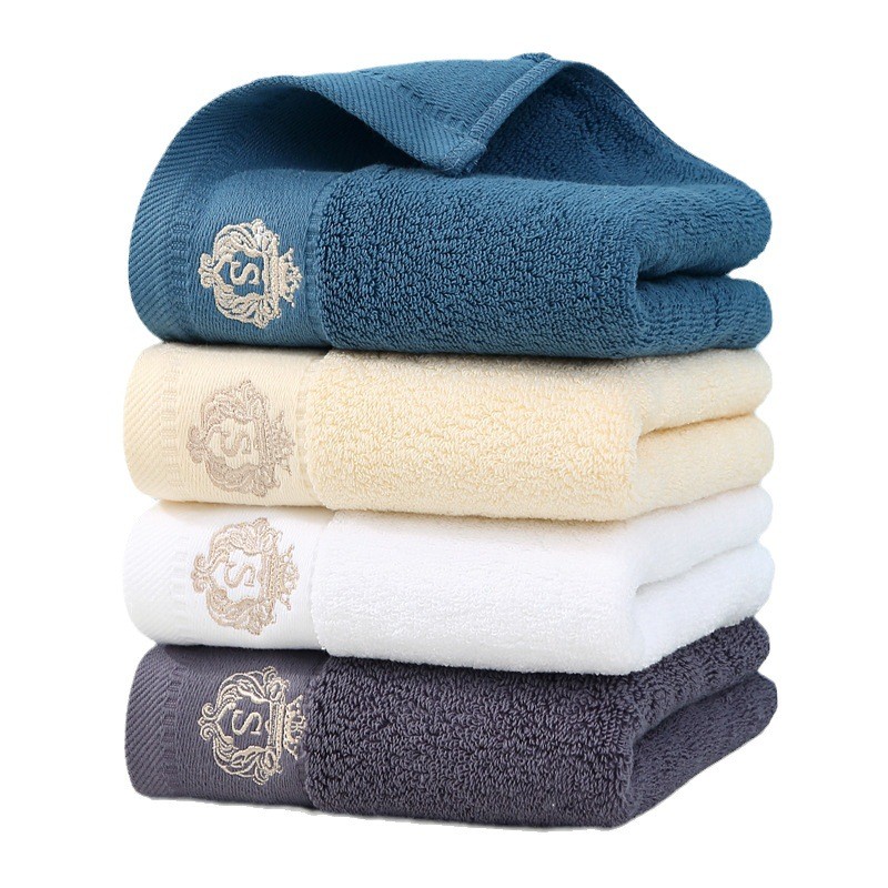 【Ready Stock】 Cotton Large Bath Towel Large Size Bath Center Bath Towel Lint-Free Adult Big Towel eB