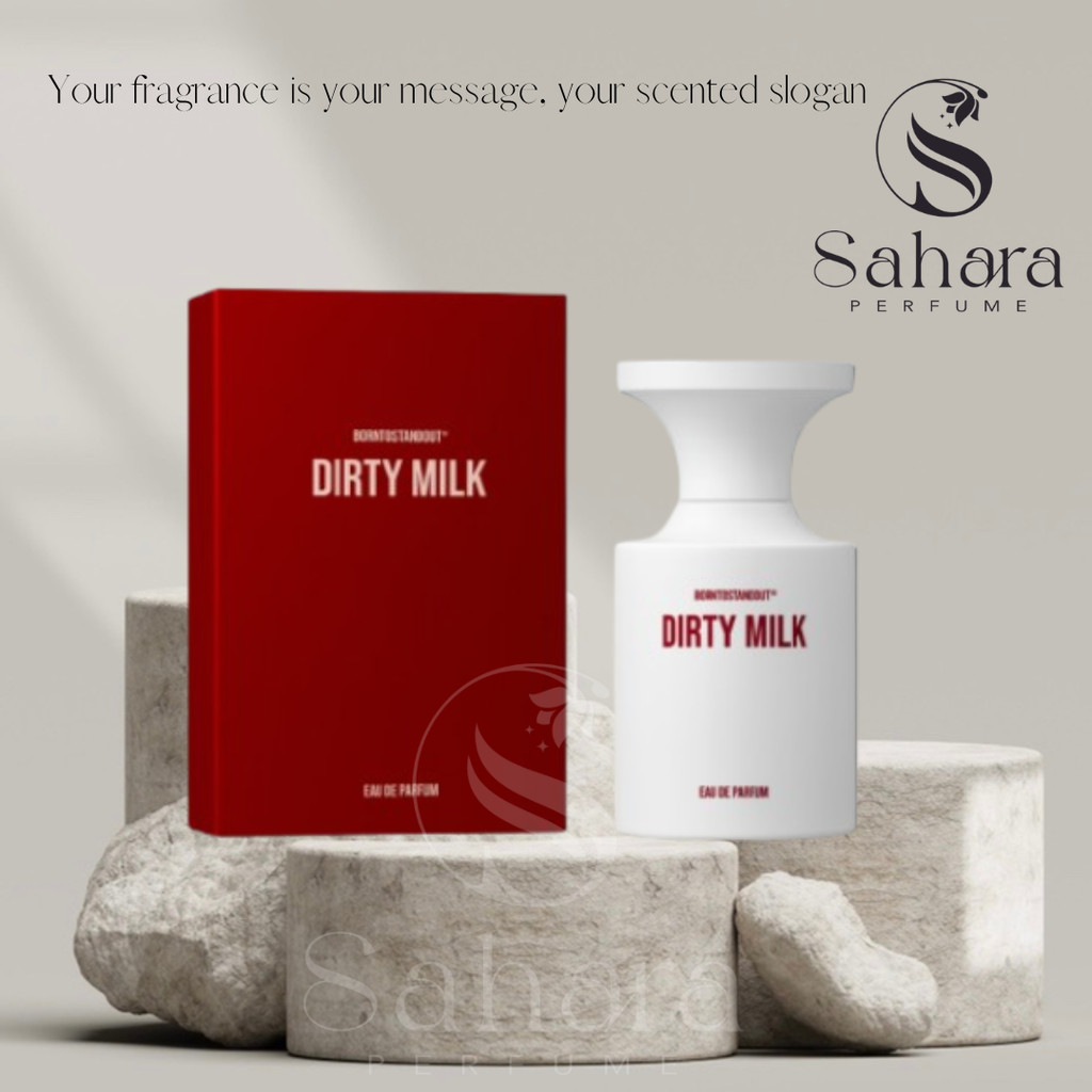 [ FULL BOX ] BORNTOSTANDOUT Dirty Milk EDP 50ml | Nước hoa unisex | Sahara Perfume