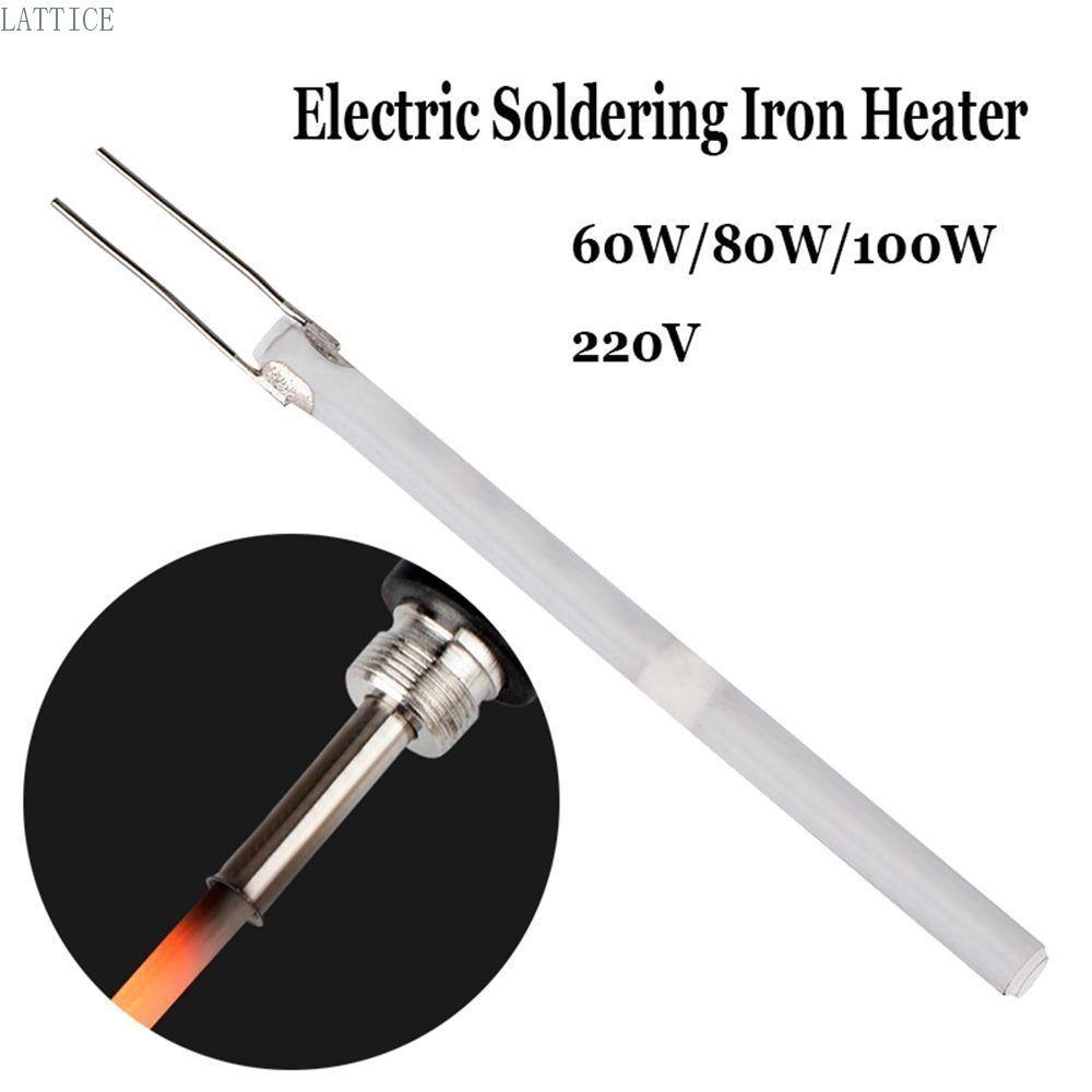 Máy sưởi sắt hàn điện LATTICE 60x3,8mm Nhiệt độ có thể điều chỉnh 60W / 80W / 100W cho máy hàn 908 9
