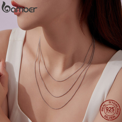 Vòng cổ bạc 925 thiết kế lúa mì - Trang sức quà tặng cho nữ