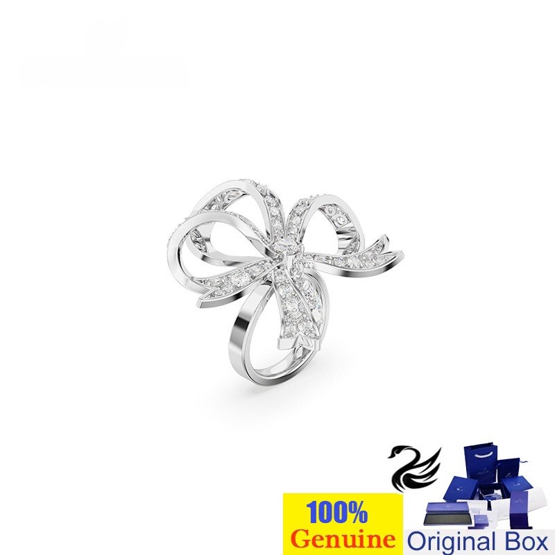 Swarovski Rings VOLTA Rings Silver Stackable Rings Crystal Rings Silver Rings Diamond Jewelry Rings 