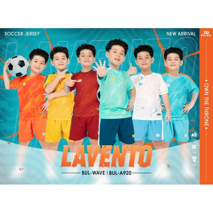 Áo Bóng Đá Trẻ Em Bulbal Lavento Kids