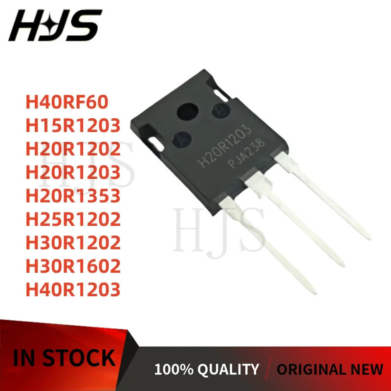 5 CÁI H25R1202 H15R1203 H20R1203 H40RF60 H40R1203 H20R1353 H30R1602 H30R1202 H20R1202 TO-247 Còn hàn