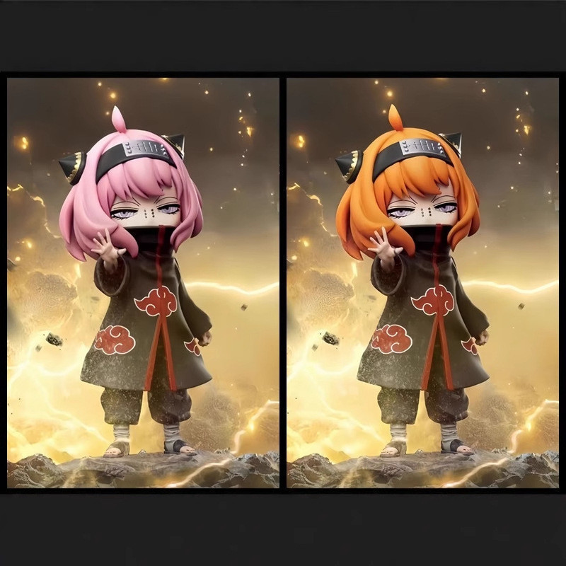 G GMR Sở Thích GH1 B1 Spy Play House Naruto Arnia cos Payne Để Bàn Búp Bê Mô Hình Trang Trí Đóng Hộp