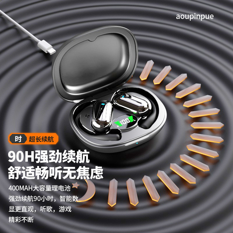 ((Sẵn Sàng) Tai Nghe Bluetooth Q16S Bán Chạy Xuyên Biên Giới Loại Mở Trong Tai Pin Siêu Dài Tuổi Thọ