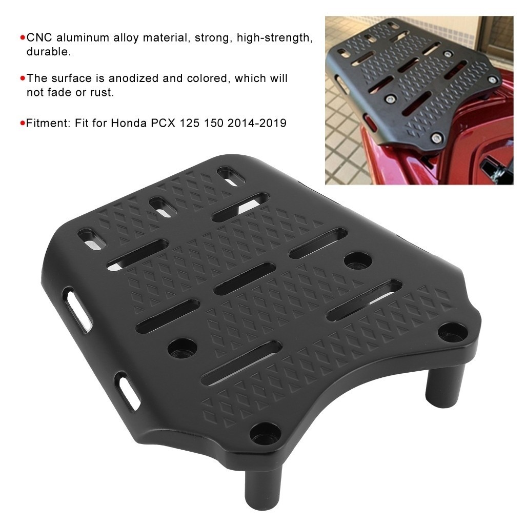 Baga Chở Hàng Xe Máy - Baga Cảng sau Để Đồ Cho Honda PCX 125 150 2014-2019 CNC Hợp Kim Nhôm