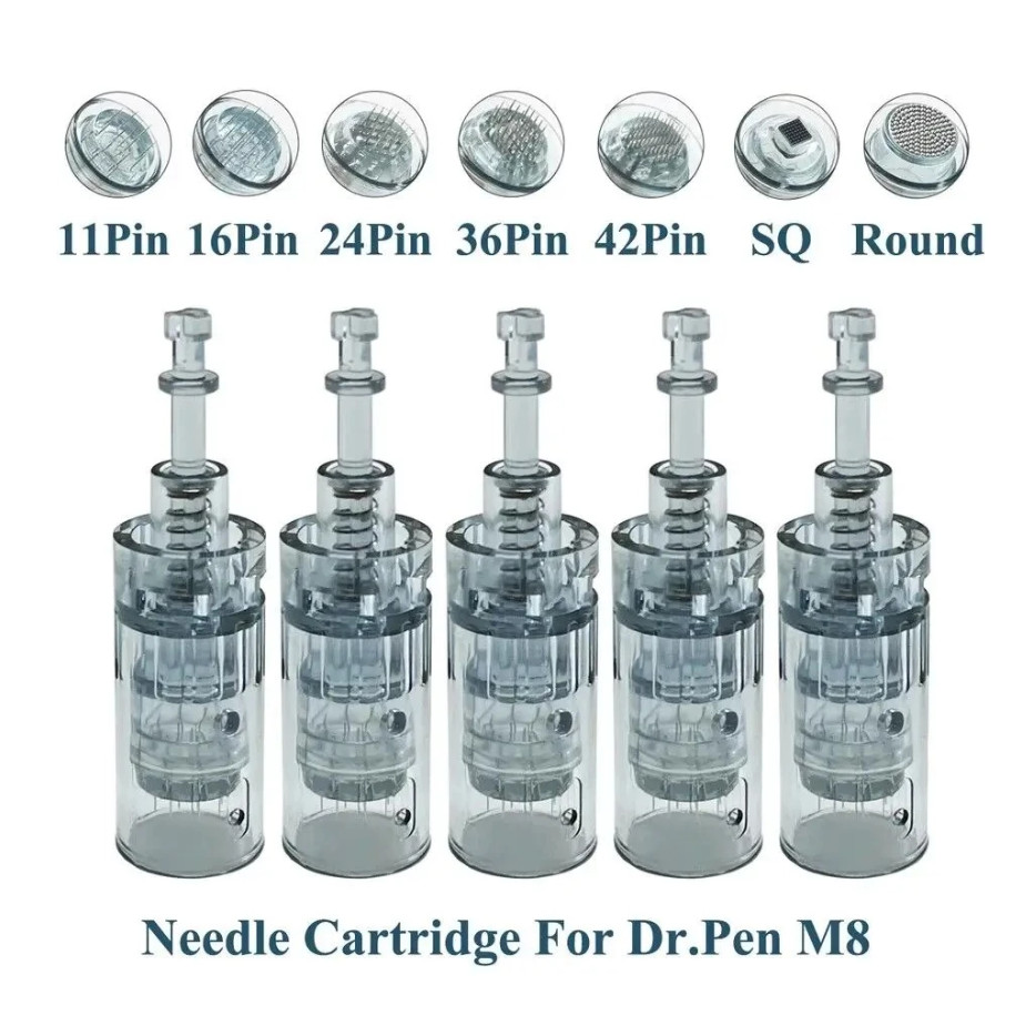 Bút Dr M8 / M7S Hộp Kim Bayonet 11Pins 16Pins 36Pins 42Pins Kim Nano MTS Micro Needling Dr Pen M8 M7