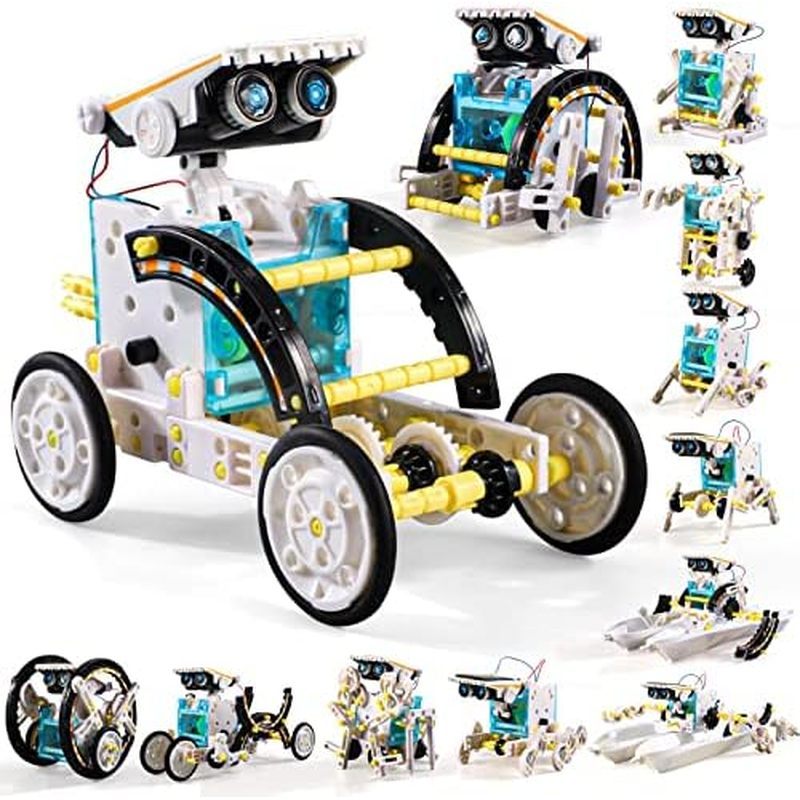 ky Doug Solar Power Kits Toys for Boys Ages 8-13, STEM Robot Kit Toys Gifts for Kids 8 9 10 11 12 13