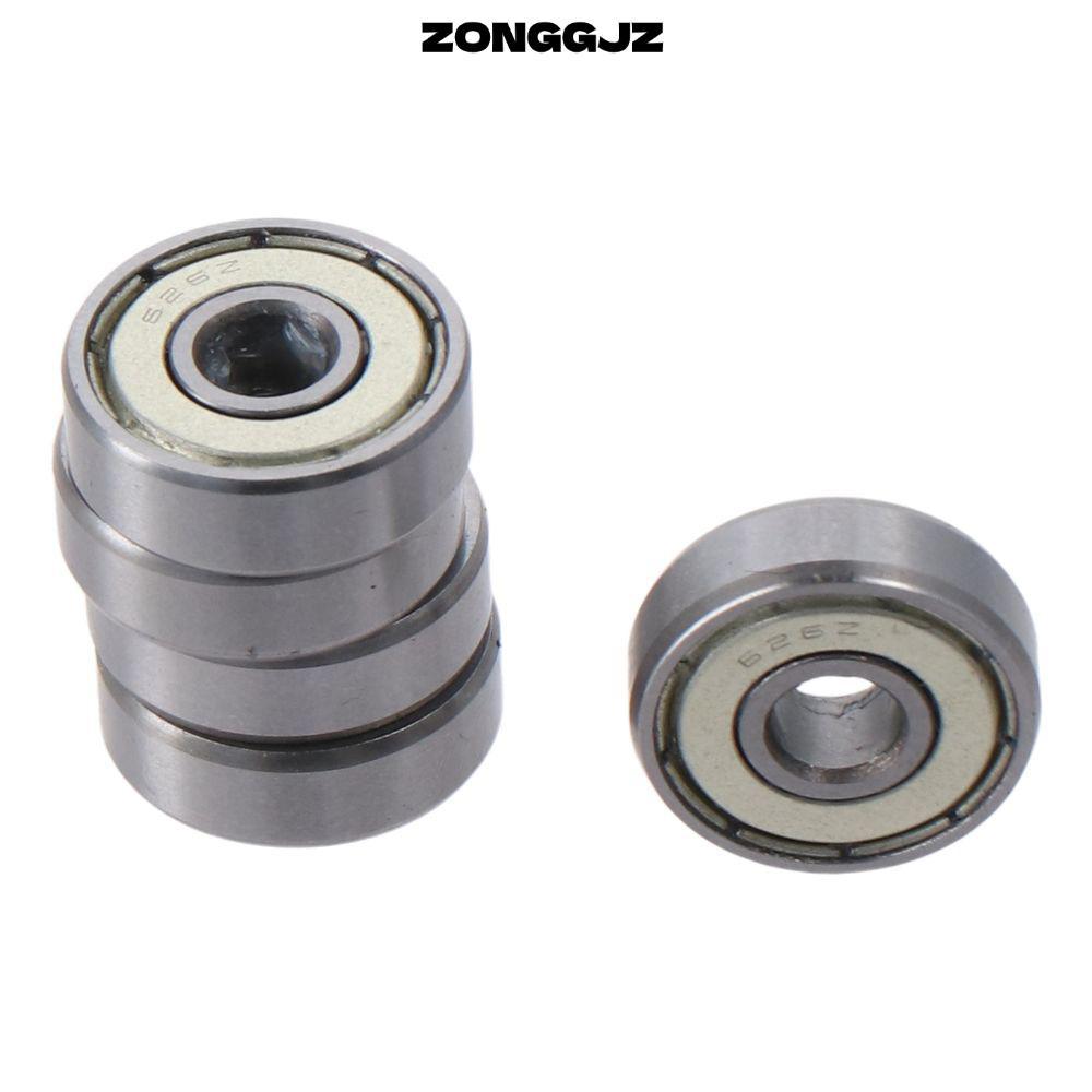 ZONGGJZ 10 Vòng bi rãnh sâu, Vòng bi kín đôi bằng thép Chrome 626ZZ, Động cơ vòng bi thu nhỏ được bô