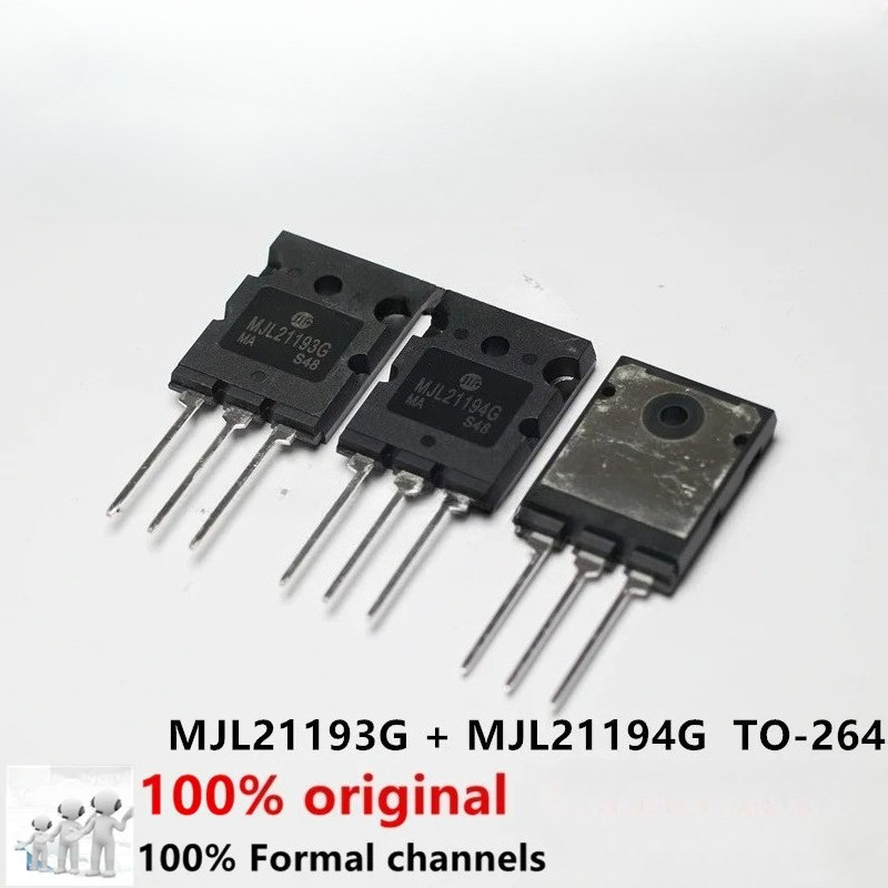 5 Cặp 100% Mới Chính Hãng MJL21193G MJL21194G MJL21193 MJL21194 TO-264 Ống Công Suất Cao Âm Thanh Gh