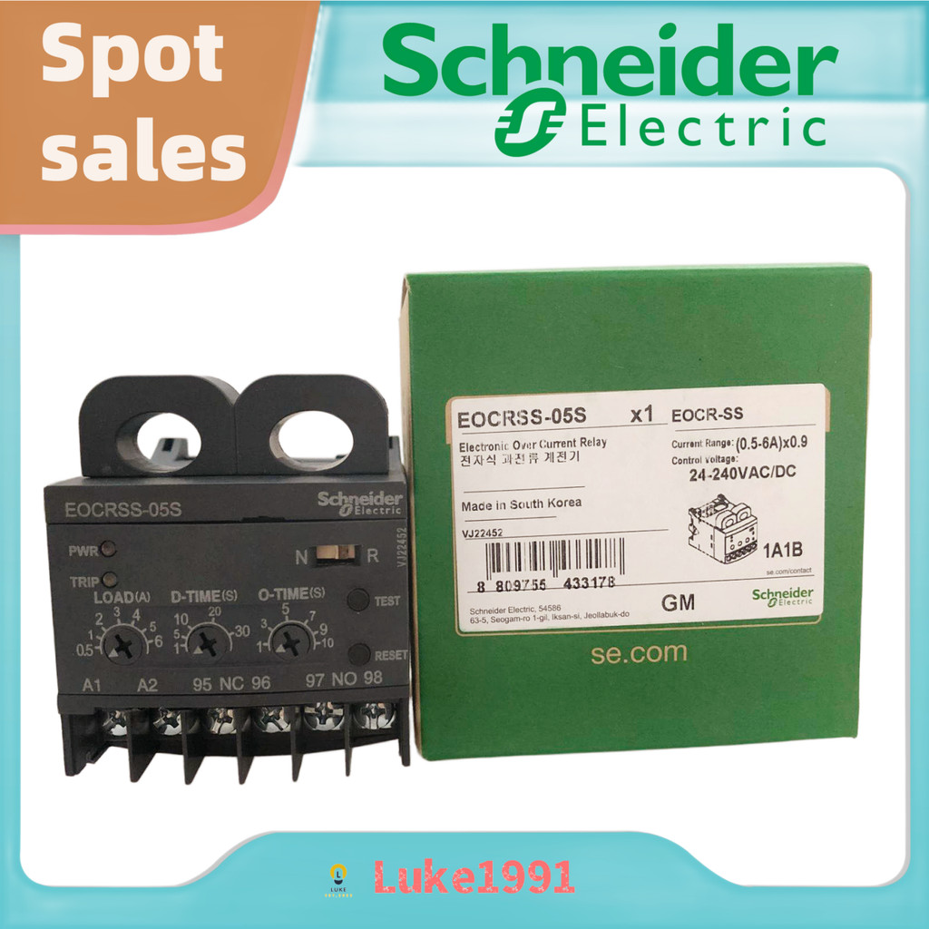 Rơle Schneider EOCRSS-05S / 30S / 60S EOCR-SS-05W / 30W / 60W HDERSS-05S / 30S / 60S / 05W Bảo vệ qu