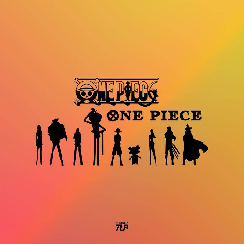 One Piece One Piece Monqi D Luffy Sea King 9 People Logo Logo Car Car Front Sticker TDTN