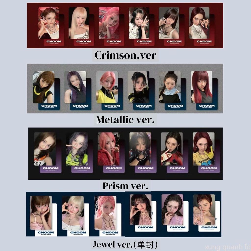 Thẻ nhỏ BABYMONSTER mới album thẻ nhỏ ngoại vi CHOOM thẻ đơn AHYEON ASA