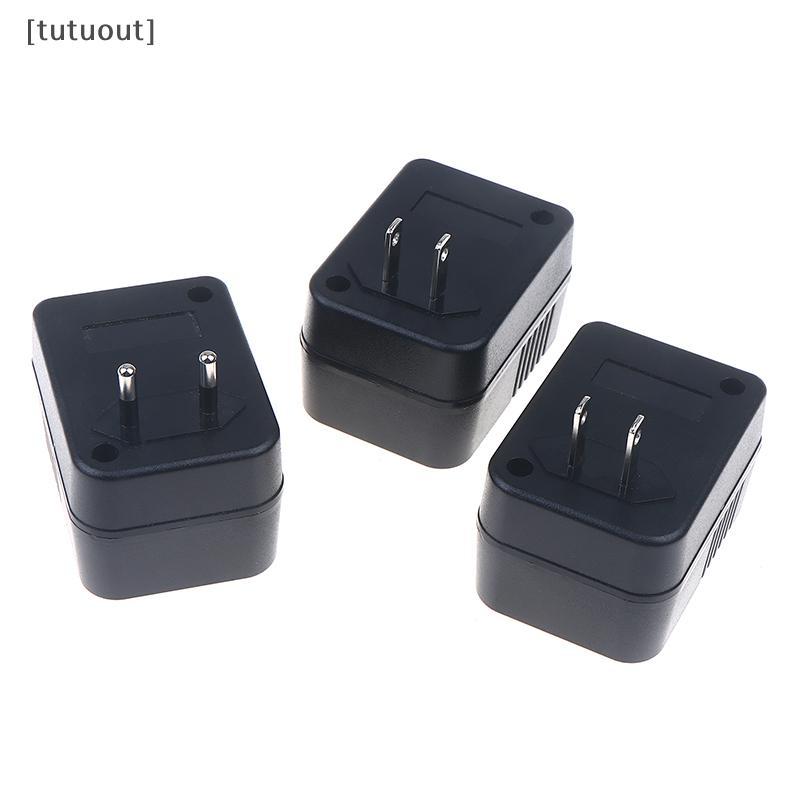 [tutuout] EU US Plug Down Transformer Travel Adapter AC220V sang 110V hoặc 110 sang 220V Bộ chuyển đ