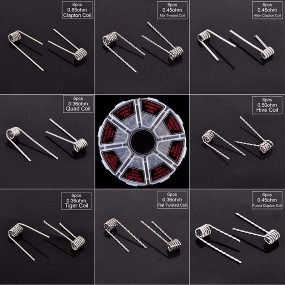 5.6-Heating Wire Ghost Head Resistance Silk Cân nhắc diy Race Lớp A1 Lõi tám trong một đã hoàn thành