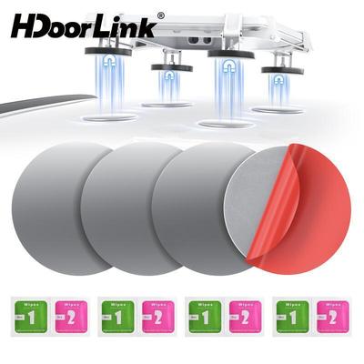 HdoorLink 4 Tấm Kim Loại Cho Starlink Mini Gắn Từ Tính Đĩa Kim Loại Cho Nam Châm Cho Nhôm, Thủy Tinh, Sợi Thủy Tinh Hoặc RV Mái