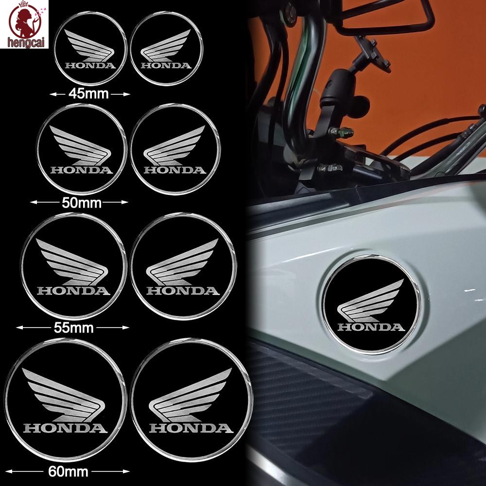Nhãn dán biểu tượng 3D chống nước cho xe máy Honda Beat Vario Click 125i ADV 160 - Logo cao su mềm (