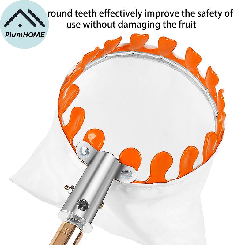 PlumHOME 1Pc Fruit Pier Fruit Piing Tool Có Túi Bảo Quản Thép Không Gỉ Fruit Pier Tool Tree Fruit Ca