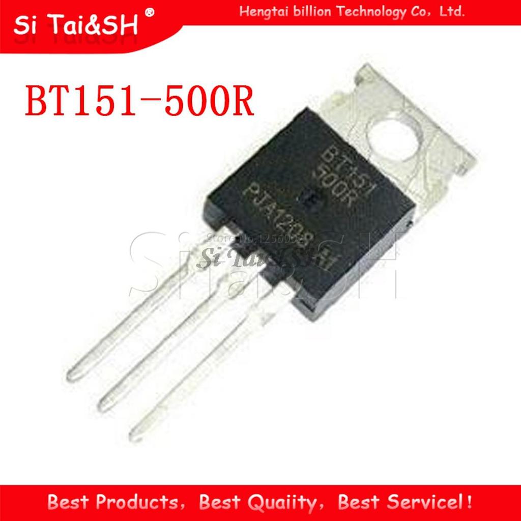 10 CÁI BT151-500R TO-220 BT151-500 TO220 BT151 IC mới và nguyên bản