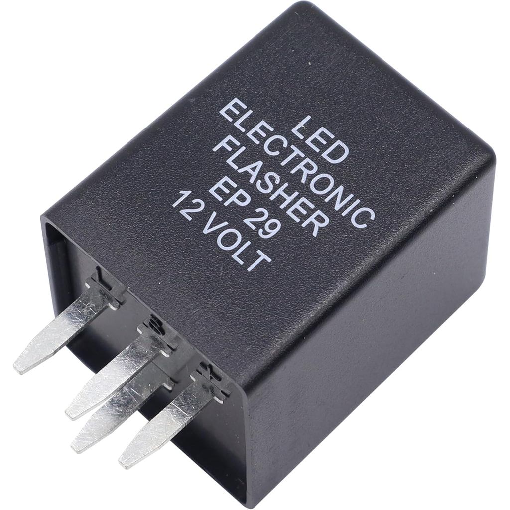 HiSport LED Điện Tử Flasher Relay 12 Volt 4Pin Bóng Đèn Tín Hiệu Hyper Flash EP29