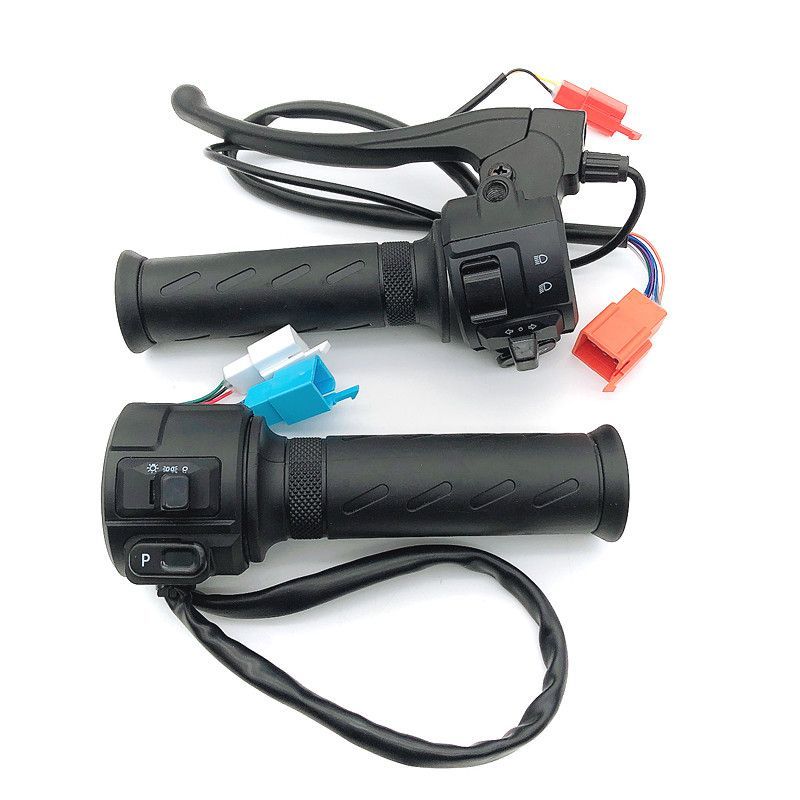 Thích Hợp Cho Xe Điện Yadi DM6 DE2 DE3 DE8 Ouyun DM3 Pin Xe Kết Hợp Công Tắc Ga Xoay Tay Cầm