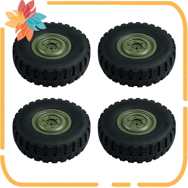 4 Mẫu Lốp Xe Ô Tô Cho LDRC LD-P06 LD P06 Unimog 1 / 12 RC Xe Tải Phụ Kiện Phụ Kiện, Xanh Lá