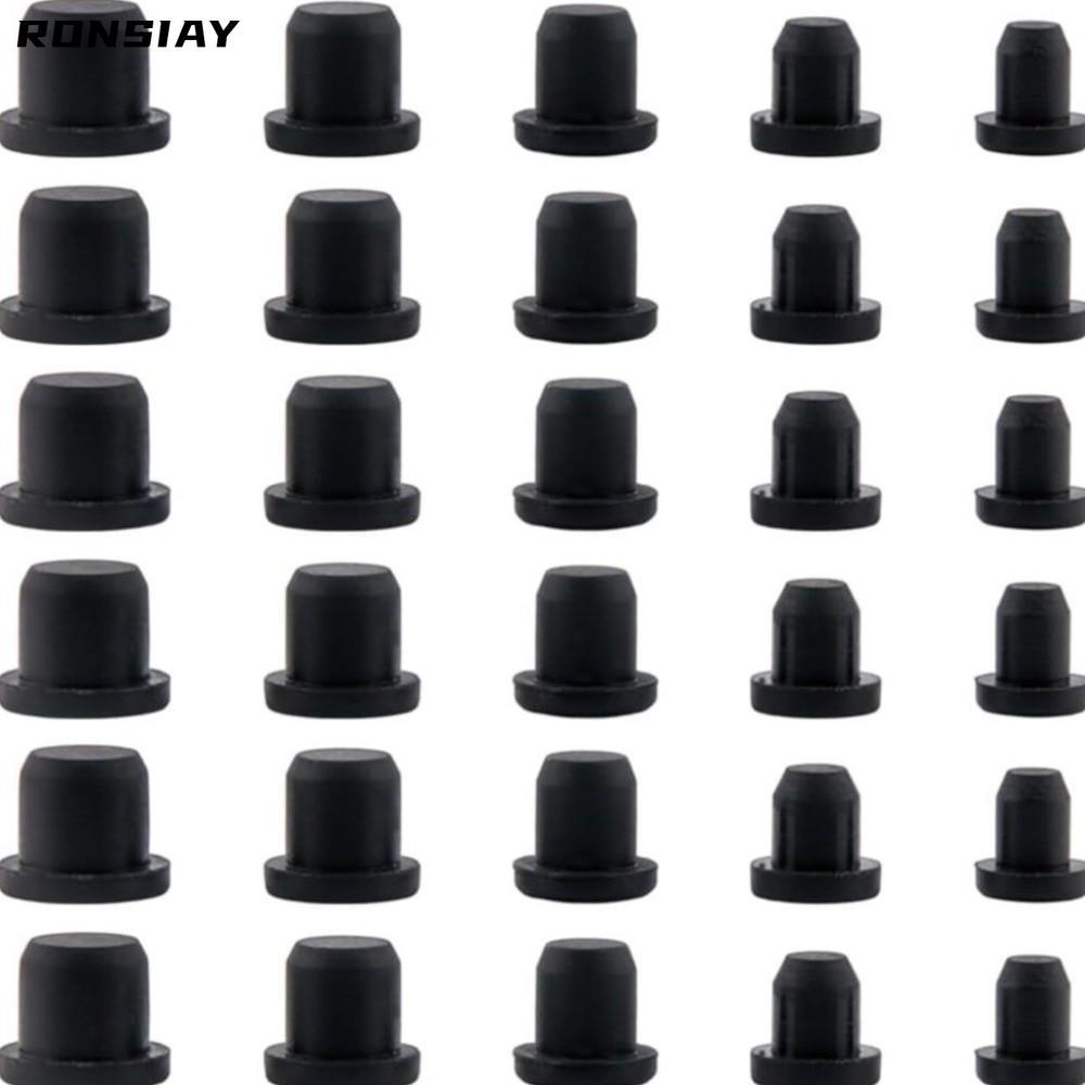 RONSIAY 50 CÁI Phích cắm lỗ cao su, phích cắm silicon thay thế 5 kích cỡ, phích cắm miệng chai chống