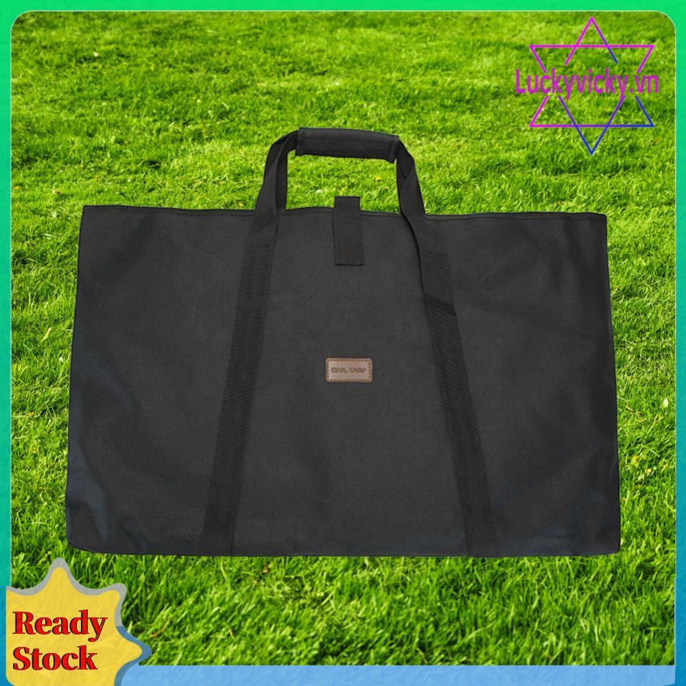Camping Table with Foldable Design, Waterproof Tote Bag with Handle - Outdoor Storage Solution