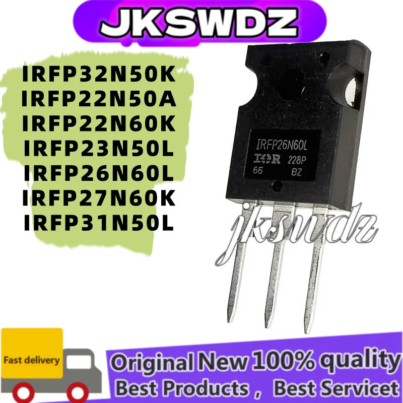 2-5 CÁI IRFP32N50K 32N50 TO247 IRFP31N50L IRFP27N60K IRFP26N60L IRFP23N50L IRFP22N60K IRFP22N50A TO-