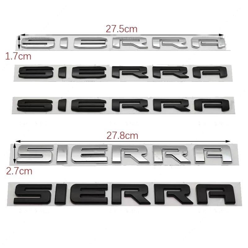 1 Miếng dán ABS Sierra cho ngăn sau GMC nhãn dán GMC