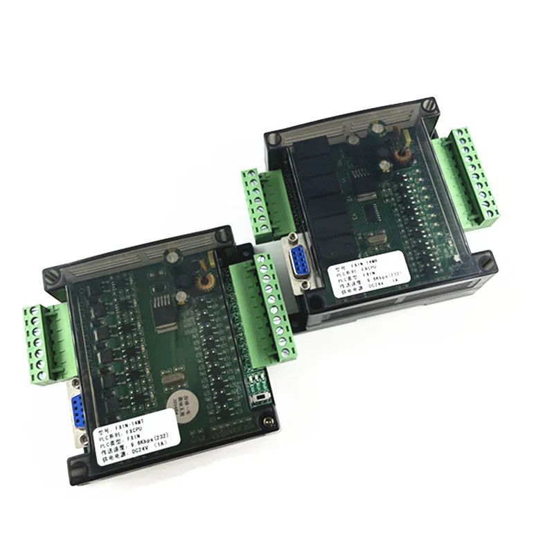 HB 1 Chiếc PLC Bảng Điều Khiển Công Nghiệp FX1N-14MR FX1N-14MT Loại Bảng Điều Khiển PLC Lập Trình Đơ